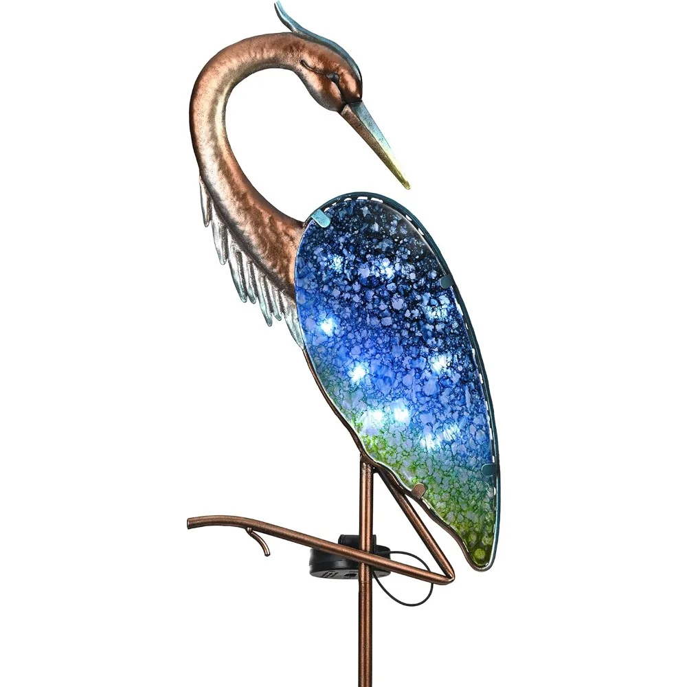 

КОЛЛЕКЦИЯ ТЕРАЗА, уличные солнечные фонари Blue Heron для декора Garde, металлические украшения двора, уличный декоративный садовый кол для