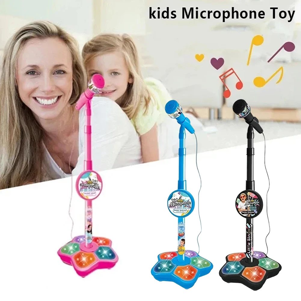 Stand Up Microphone For Kids Adjustables Microphone Play Set For Kids Children