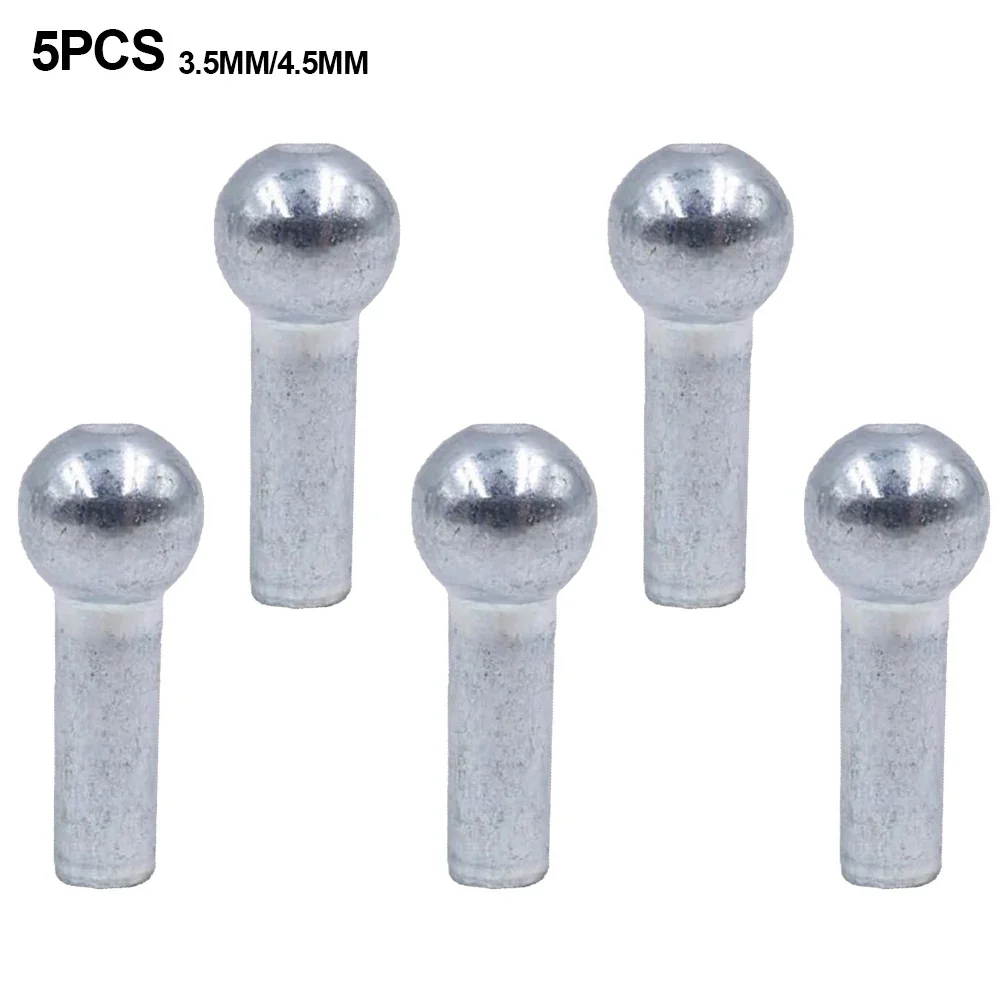 체육관 도르래 머신 스토퍼 케이블 볼 터미널, 와이어 포트 조인트 부품, 직경 5mm, 6mm 케이블, 피트니스 장비, 5 개