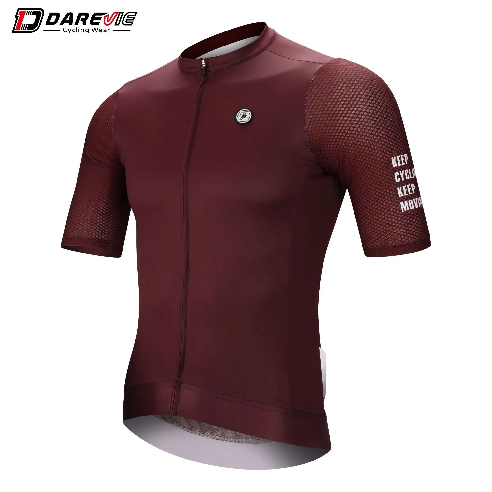 DAREVIE Wielertrui Mode Dames Wielertrui SPF 50+ Man Fietsshirt Hoge kwaliteit Zacht Ademend Fietsshirt MTB Road