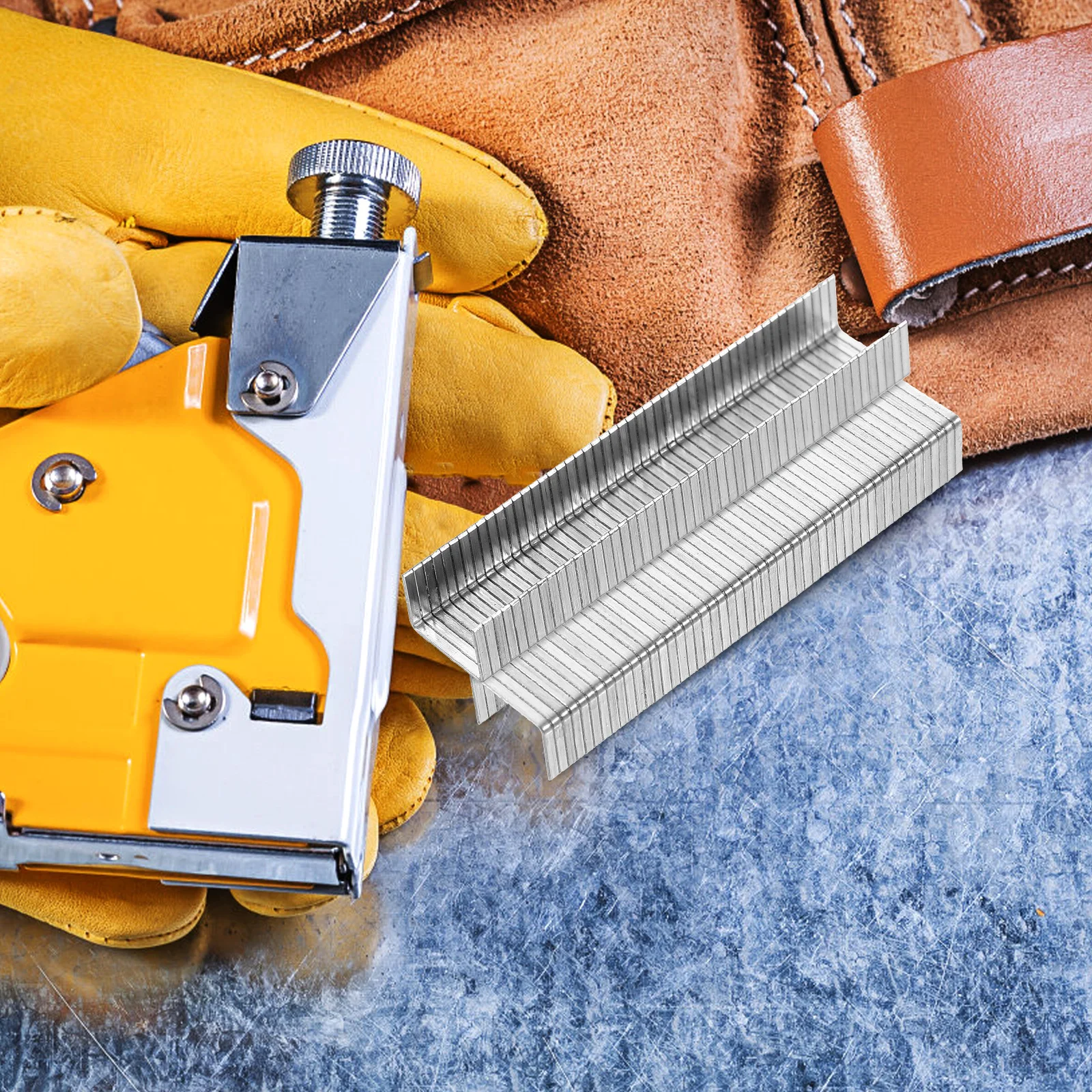 

1000pcs Pneumatic Staples Heavy Duty Nails For Woodworking Upholstery Narrow Crown Carbon Steel Metal Stapler Fasteners