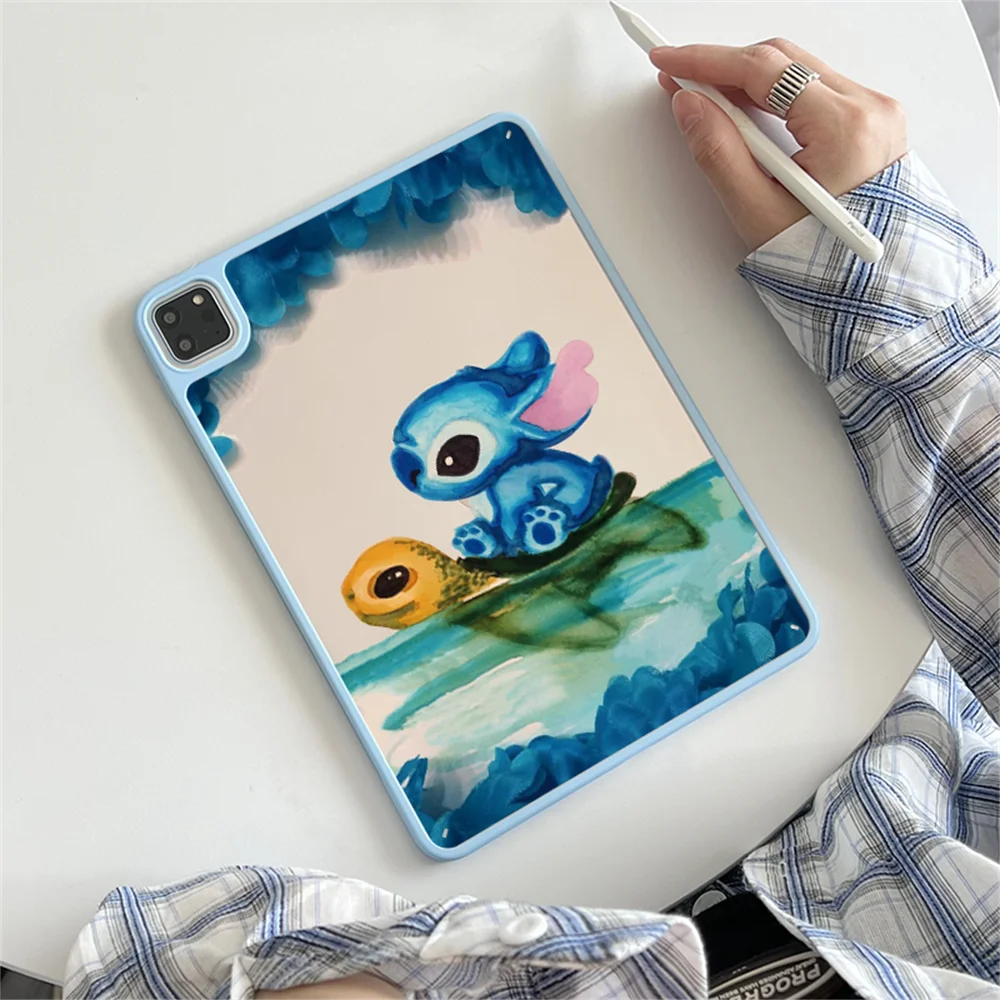 

Для IPad A16 Чехол 11-го 10-го поколения Air 7 6 5 4 10,9 Pro Air 11 дюймов 2025 Mini 7/6 10,2 10,5 9,7 Funda Acrylic Cover Stitch