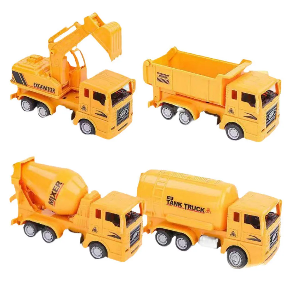 Grande durável caixa de areia brinquedos conjunto escavadeira bulldozer caminhões de construção praia jogar veículos para meninos meninas slide dig