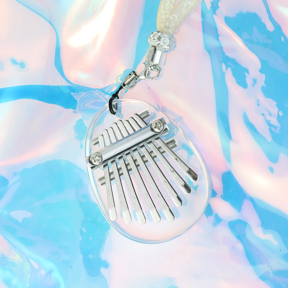 

Thumb Piano for Kids Kalimba Mini Finger Tranparent Instrument Musical Instruments Baby Small