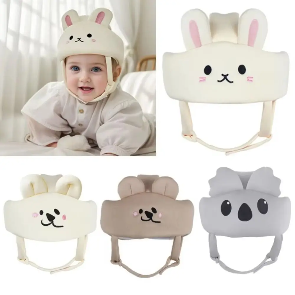 

No Bumps Infant Safety Helmet Breathable Mesh Toddler Head Cushion Adjustable Comfortable To Wear Baby Head Protector Skateboard