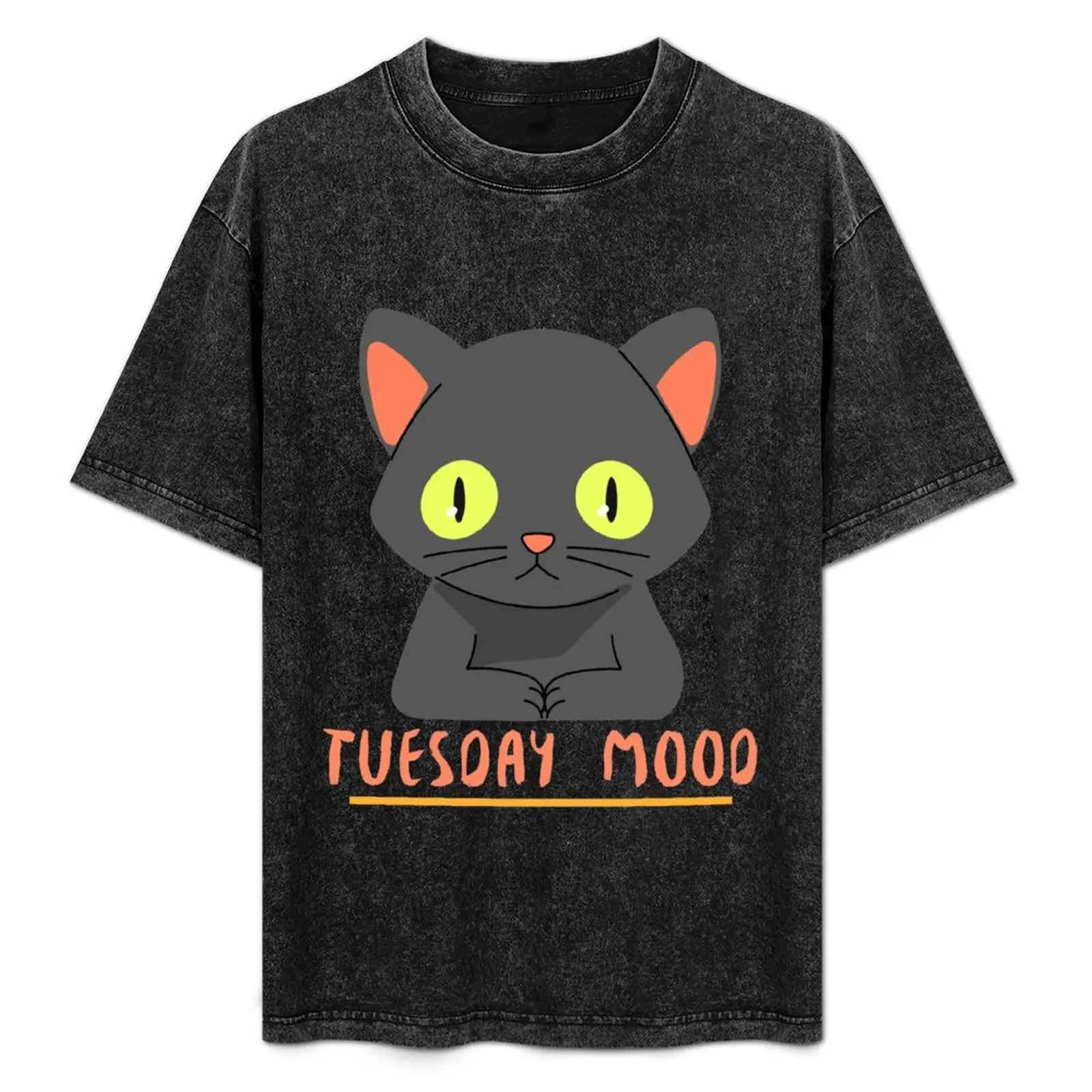 

Tuesday Mood - Funny T-Shirt Big Size Loose Fit Tee Shirt