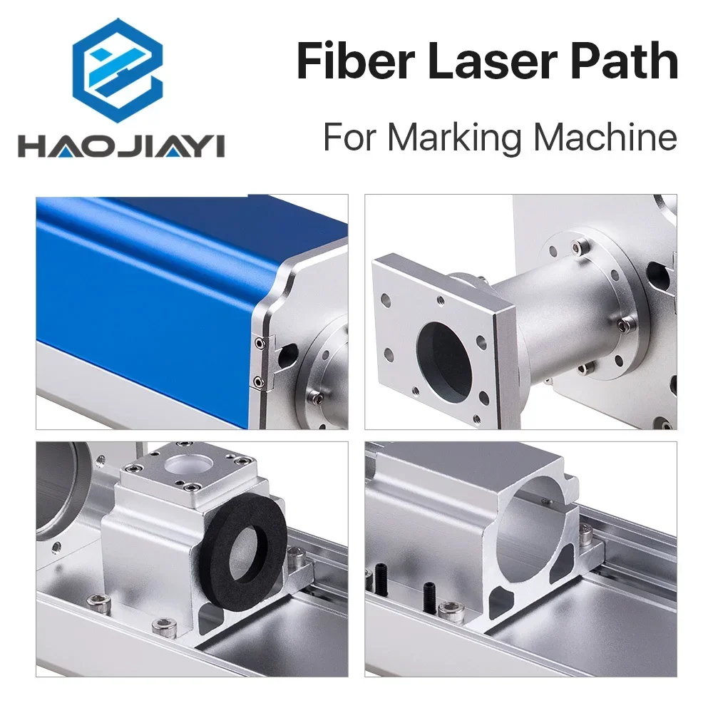 Fiber Marking Laser Path Bule & Red Color Marking Optical System Part for DIY Fiber Laser Marking Beam Lens Instal