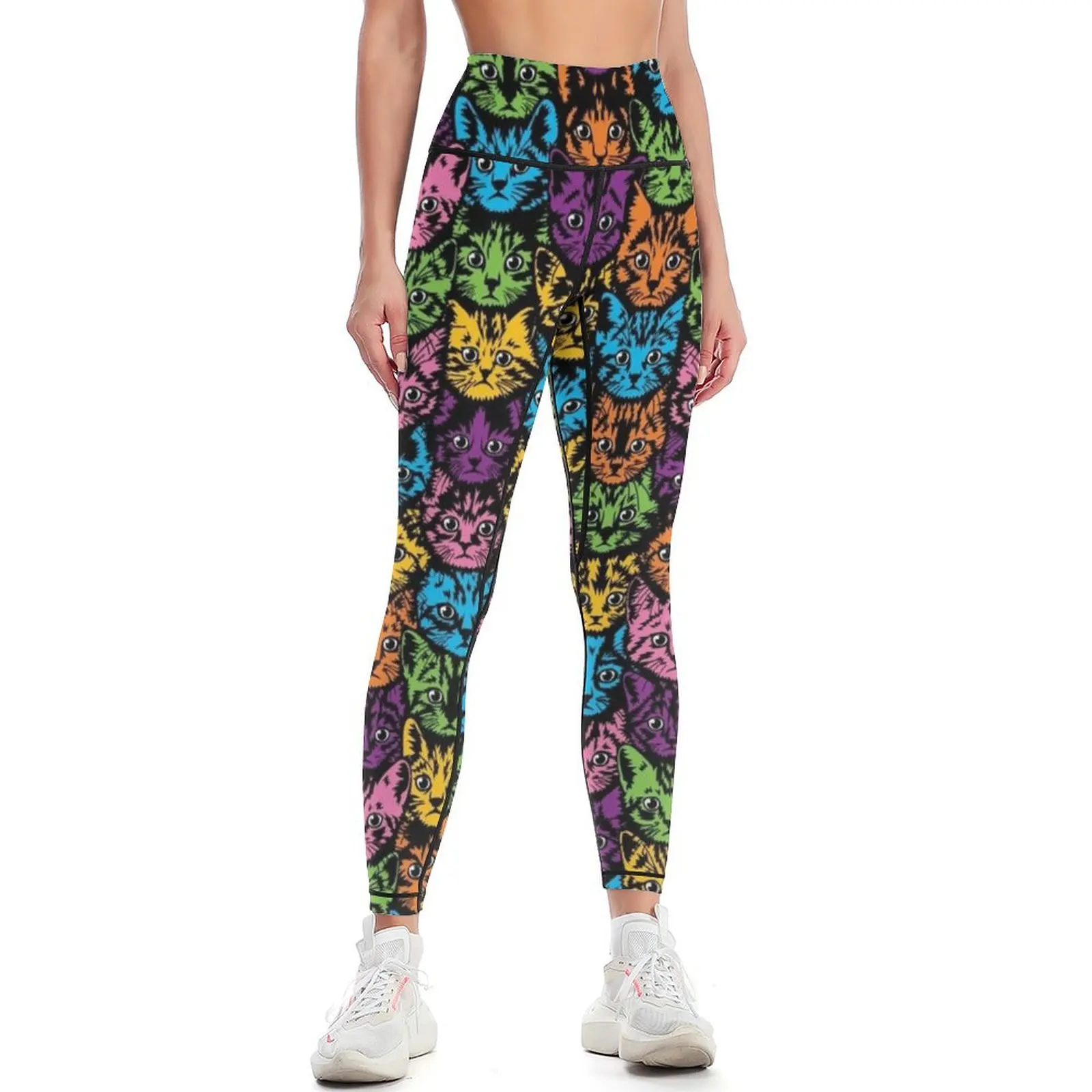 

Kittens - Multi Color Leggings sports tennis for trousers jogging pants harem pants Womens Leggings