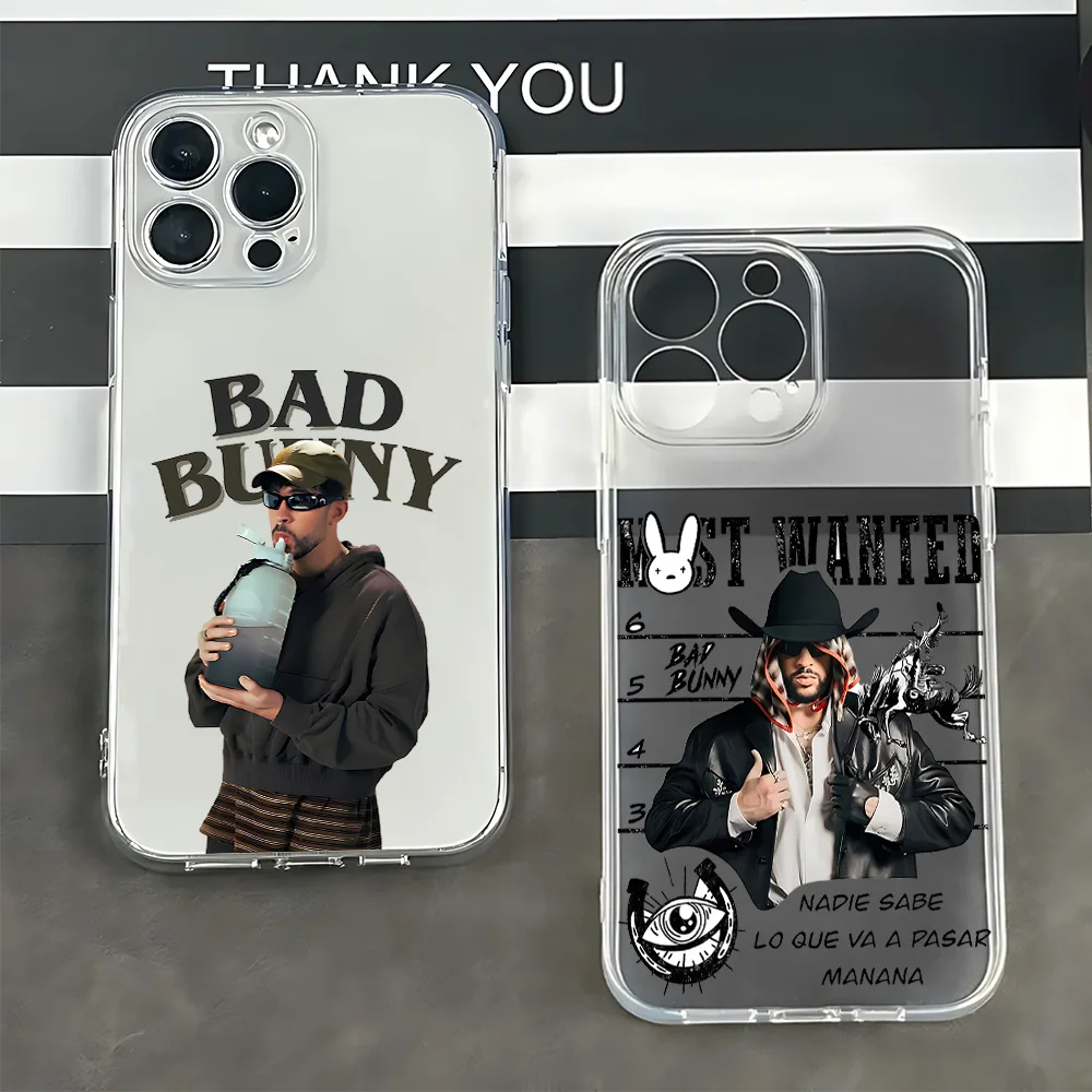 Art Bad Bunny Phone Case For Samsung Galaxy A07 A17 A36 A26 A56 A55 A35 A25 A15 A05s A54 A24 A14 A06 A05 A13 A53 A33 A23 4G 5G