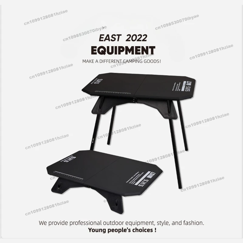 Outdoor Camping Height Lifting Table Picnic Dual-purpose Folding Table Portable Tent Car Motorcycle Travel Small Table
