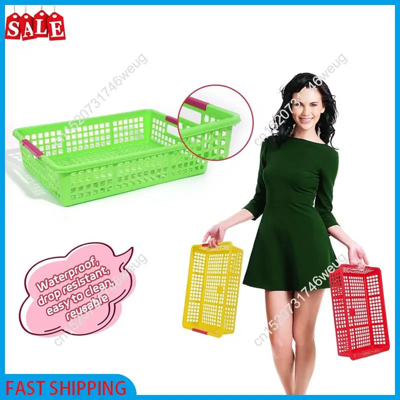 

Flash Deal-Teacher Tray, Plastic Classroom Paper Organizer, Turn-In Tray Classroom, Classroom Paper Tray, Home Book Basket,12Pcs