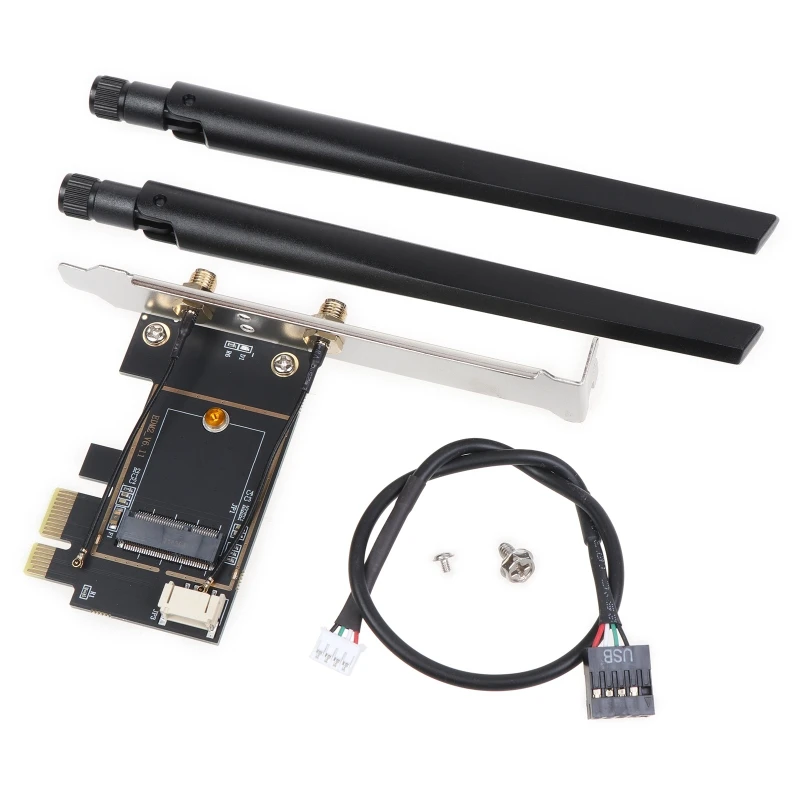 M.2 Wireless Wifi Adapter Mini PCI-E 1X X16 to Ngff WIFI Connector for intel New Dropship