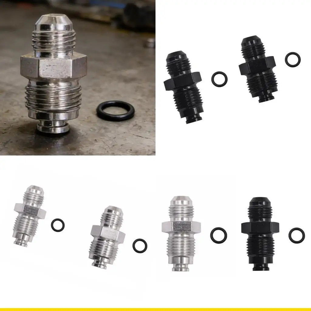 

SZCH Pack Of 2 M18x1.5 Hydraulic Power Steering Fittings Aluminum Alloy Adapters