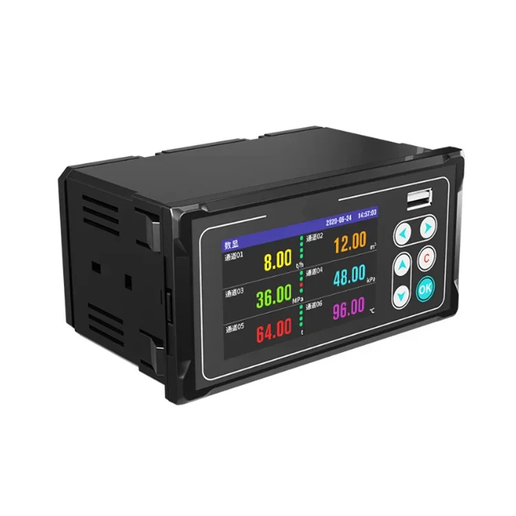 Xtester-MIKR200T 1,2,4,6 Channels optional COLOR PAPERLESS RECORDER, temperature and humidity , pressure, current, voltage