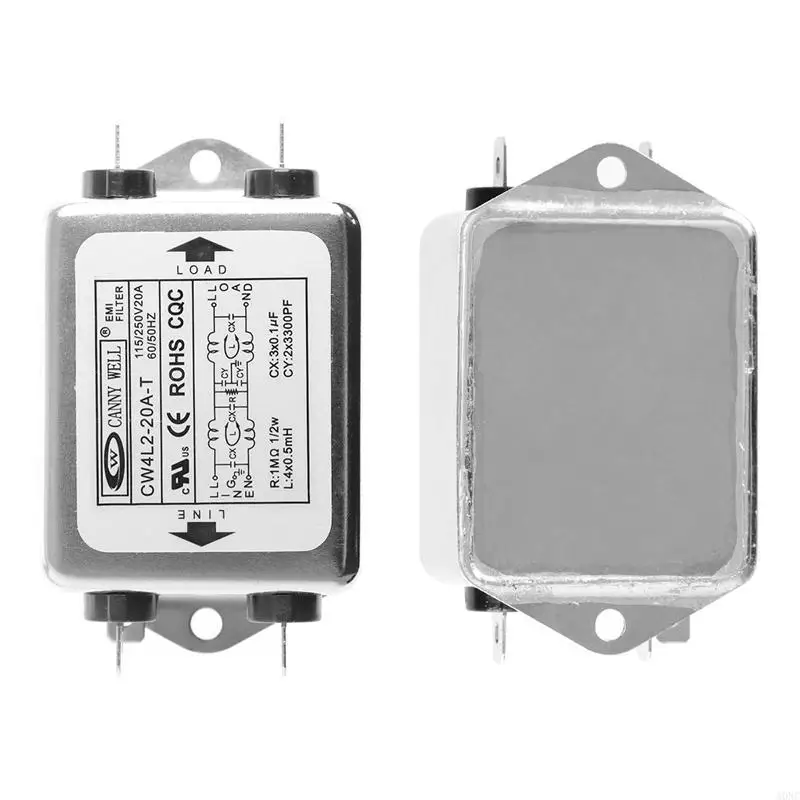

A0NC Power Filter CW4L2-20A-T Monophasic Enhanced 220V 50/60 Гц