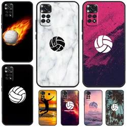 배구 스포츠 휴대폰 케이스, Redmi Note 13 Pro 12 11 10 9 8 Pro 9S 10S 11S 12S 10A 9C 10C 12C 13C 커버