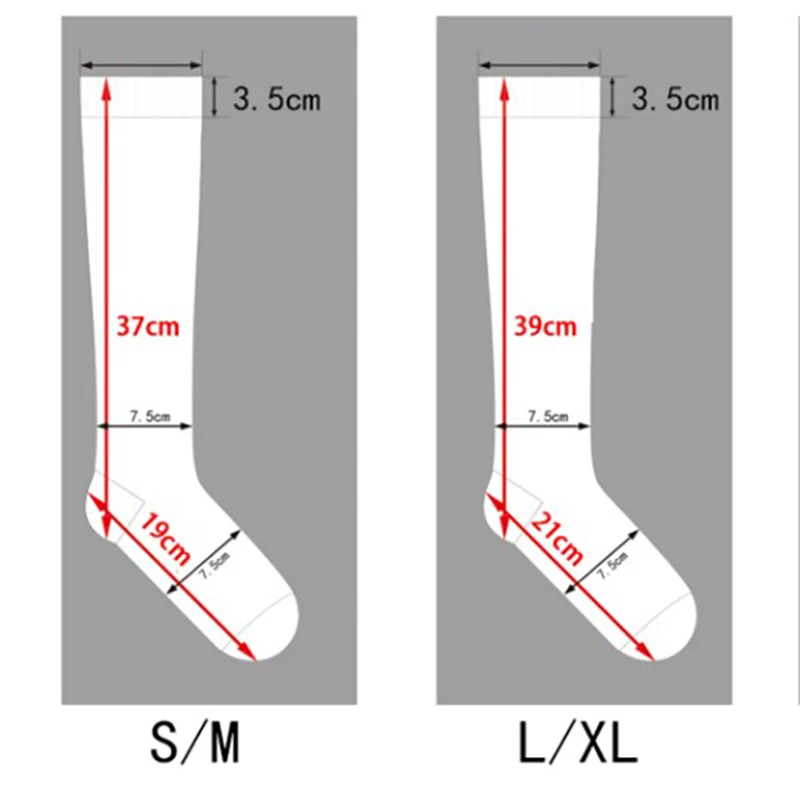 S-XXL ถุงเท้ากันกระแทกถุงเท้ากันกระแทกสำหรับ Varicose Vein ขี่ลูกวัวถุงเท้ายืดเปิด Toe ถุงเท้าระดับเข่า