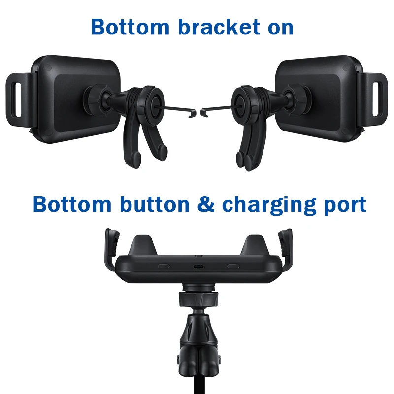 Imagem -05 - Carregador de Carro sem Fio Rápido 15w qi Carregador para Samsung Galaxy z Dobre Flip S23 S21 S10 s9 Plus Nota 20ep-h5300