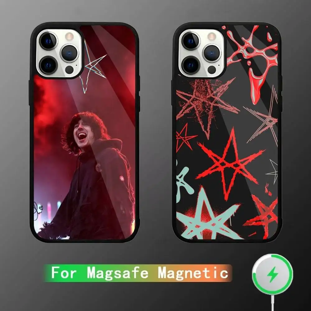

Bring Me The Horizon Phone Case For iPhone 17,16,15,14,13,12,11,Pro,Max,Plus,Mini,SE4,E Magnetic Magsafe Wireless Charging