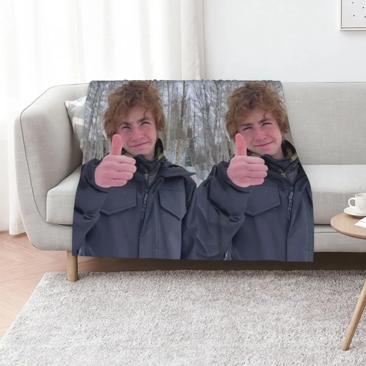 Percy Jackson walker scobell Throw Blanket For Decorative Sofa Soft Soft Big Heavy Luxury Brand manga Blankets