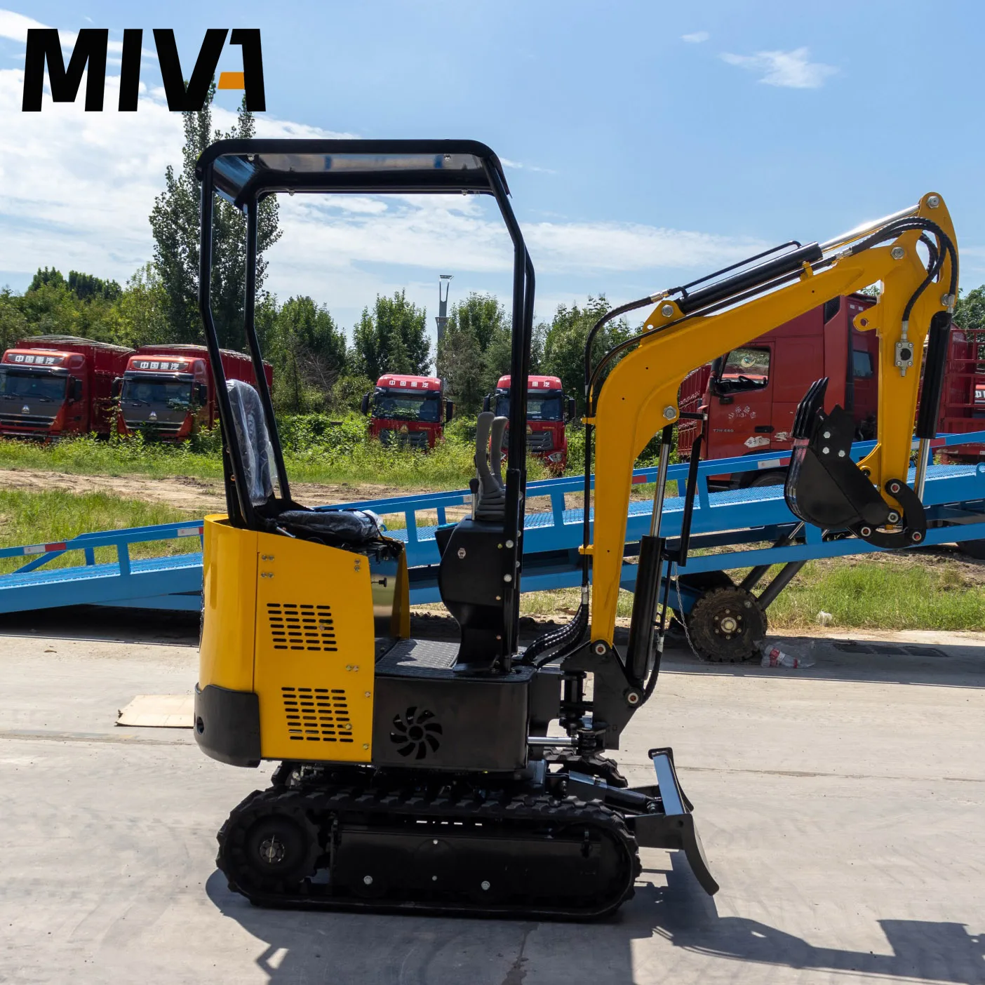 New Small Digger Multi-Function Can Be Customized Micro Excavation CE Engine Mini Agricultural Excavator Mountain Orchard Digger