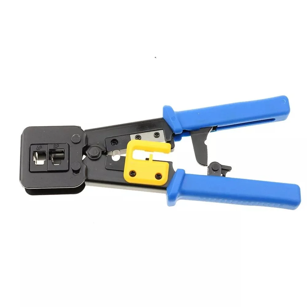 

RJ45 Crimper Hand Network Tools Pliers RJ12 Cat5 Cat6 8p8c Cable Stripper Pressing Clamp Tongs Clip Multi Function Cutting Conne