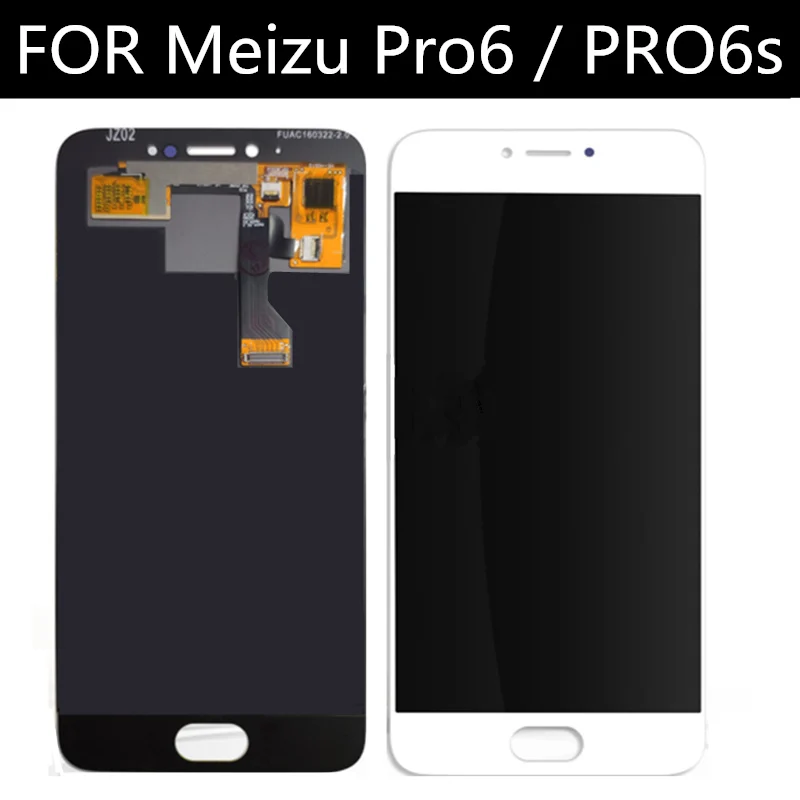 5.2  AMOLED LCD For Meizu Pro6 pro 6 M570 LCD Display Touch Screen Digitizer Assembly Replacement FOR Meizu Pro 6S LCD