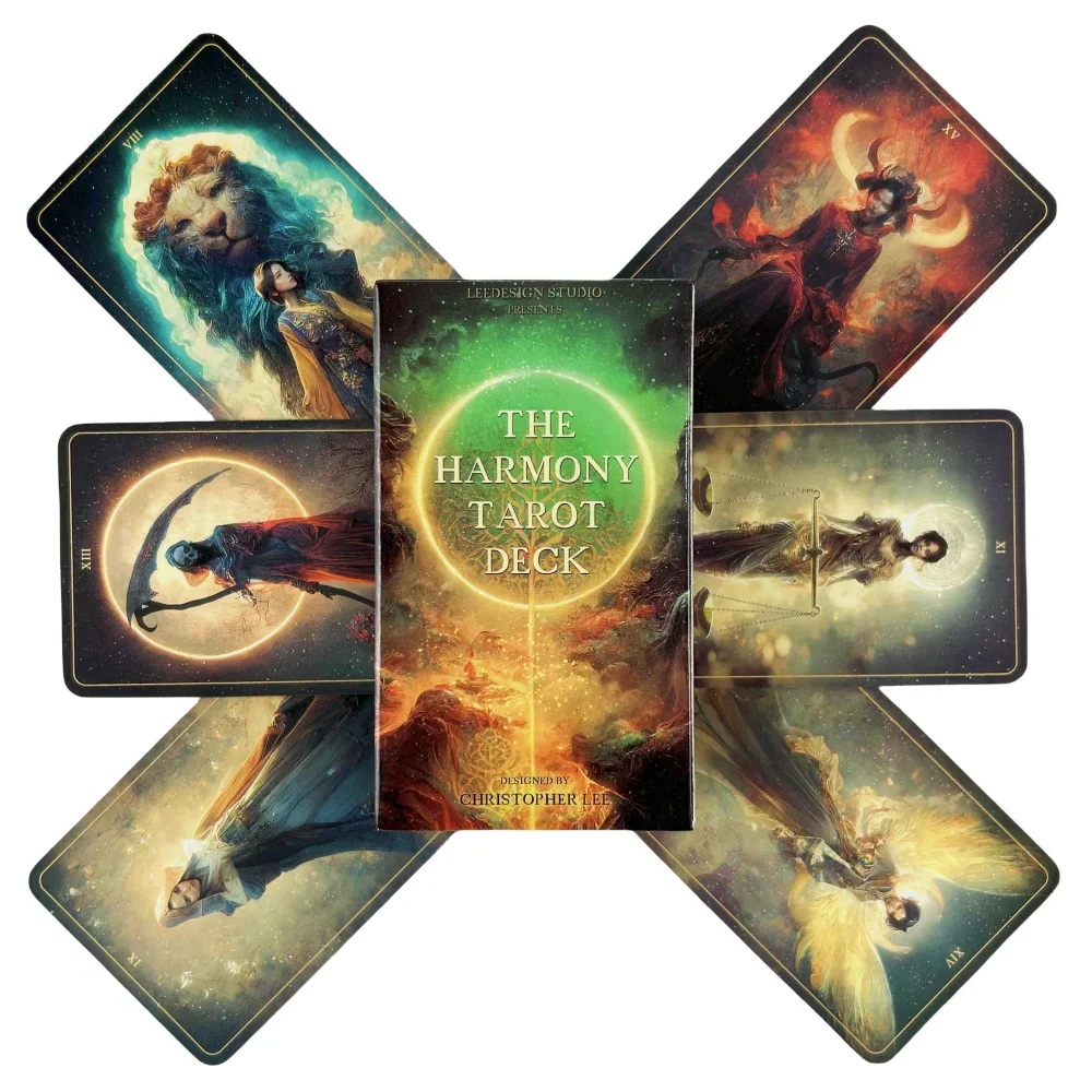The Harmony Tarot Deck Cards A 78 Deck Oracle English Visions Divination Edition Borad Playing Games