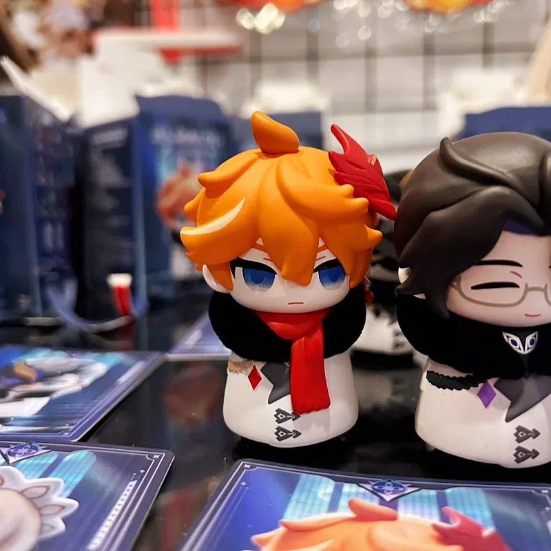 In Stock Genshin Impact Fatui Harbinger Blind Box Scaramouche The Wanderer Chibi Figure Pvc Anime Game Merchandise Toy Xmas Gift view 4