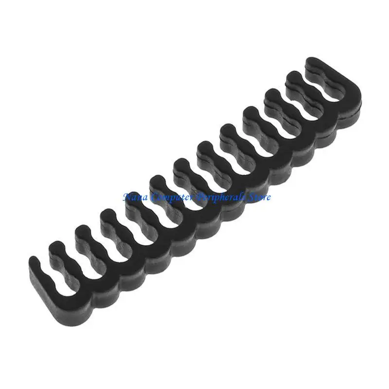 F68C PP 케이블 콤/클램프/클립/조직/드레서 2.5-3.2mm PC 전원 케이블 16pcs