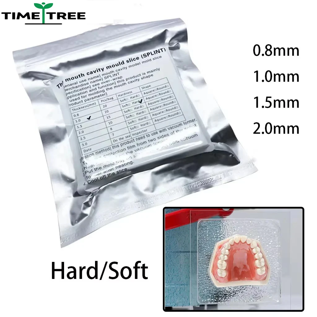 

1 пакетик, стоматологическая шина, материал для термоформования, лист 1/1,5/2 мм, модель для протезов полости рта, форма для вакуумной формования, жесткий 127*127 мм