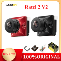 Caddx Ratel 2 V2 FPV Camera Ratel2 2.1mm Lens 16:9/4:3 NTSC/PAL Switchable With Replacement Lens Micro FPV Camera Drone