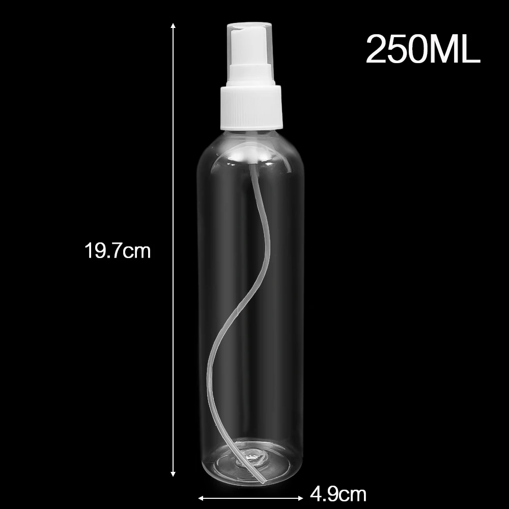 30/100//150/250 ml Nachfüllbare Flaschen Transparenter Kunststoff Parfümzerstäuber Mini Leere Sprühflaschen Tragbares Reisezubehör