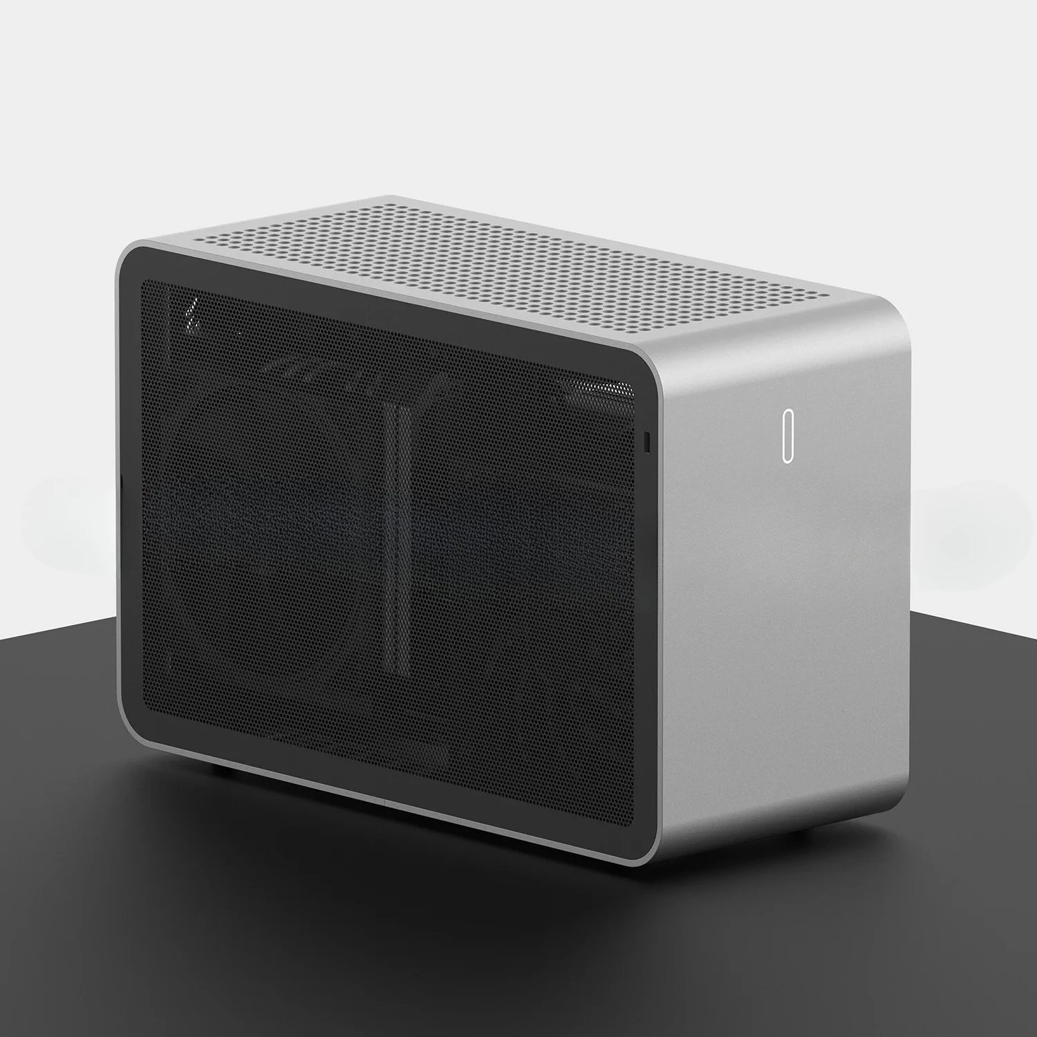 COOJ SF3 chassis ITX portable handheld aluminum alloy CNC desktop A4 structure SFF desktop mesh air-cooled