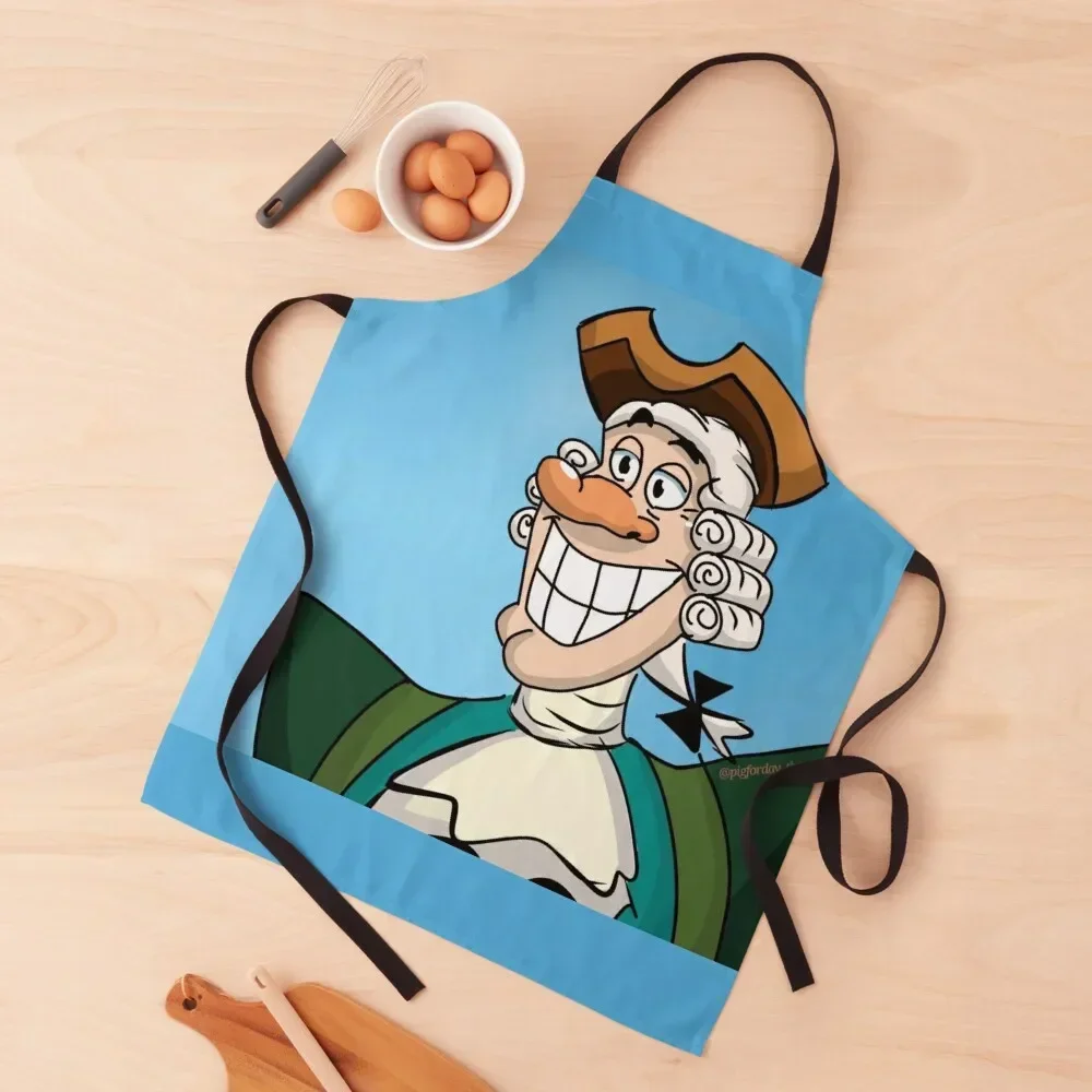 

Dr. Livesey - Fan Art Apron Cooking Clothes waterproof for women Custom Kitchen Front Apron