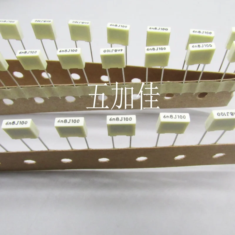 10-100pcs imported R82EC1680DQ50J 100V6.8NF 6800PF 682J100 audio fever film capacitor