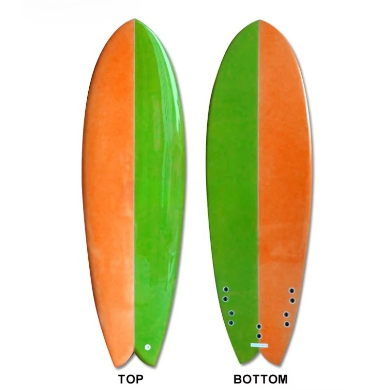 Colorful Best Quality Fiberglass Longboard Surfboard Wholesale Factory Price Cheap Unisex Ocean Use Waveboard Waterplay Surfing