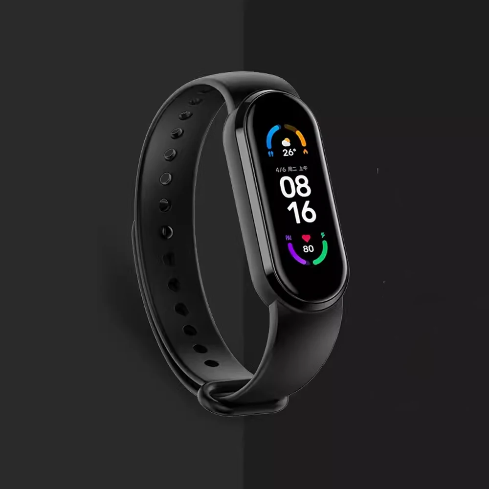 Bracelet for Mi band 3 4 5 6 7 Strap accessories Sport Silicone Replacement belt Wristband miband 5 correa for Xiaomi Mi band 7