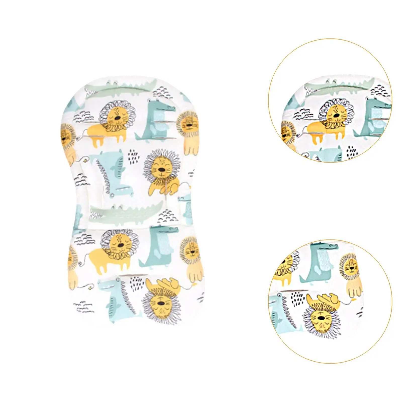 유아용 카시트 삽입 바운서 유모차용 소프트 유모차 시트 라이너 아기