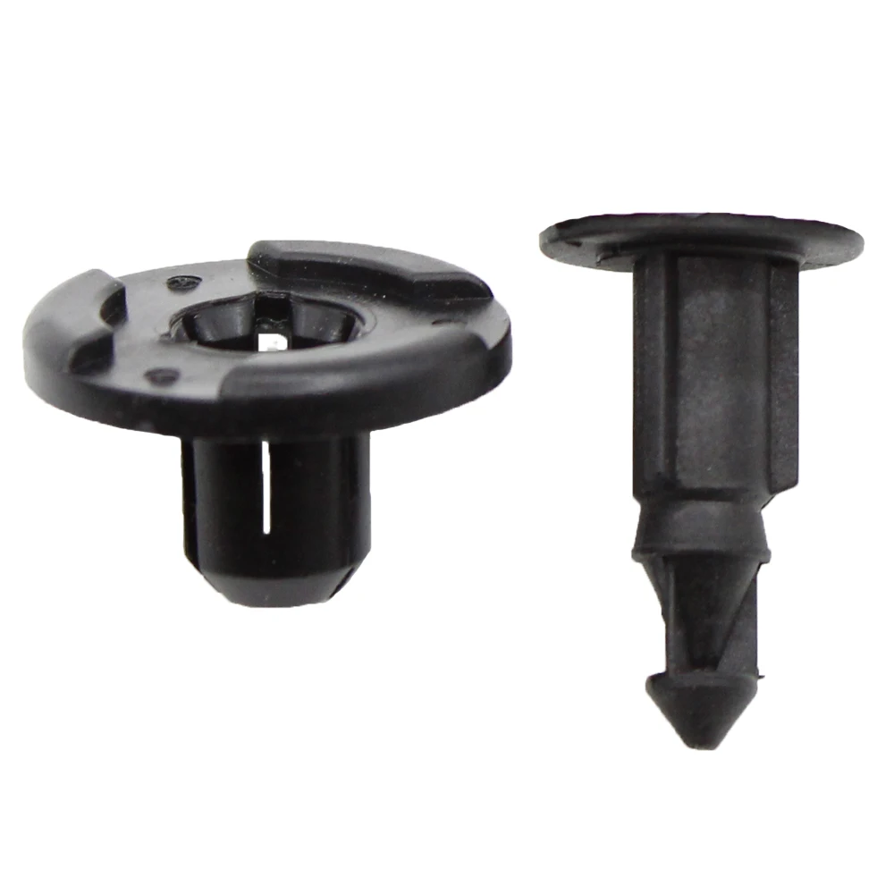Nylon Rivet Bumper Fender Clips 7.6mm Engine Cover Fastener Car Door Panel Trim Clips For Nissan Toyota