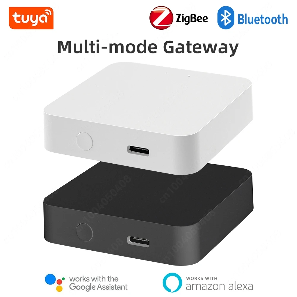 Tuya Zigbee Gateway Wireless Bluetooth BLE Mesh Hub Smart Home Bridge Smart Life App Remote Control Works with Alexa Google Home
