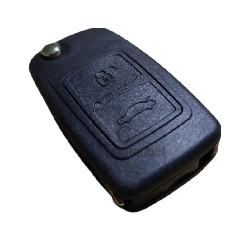 Keychannel-carcasa de llave de coche de 1 piezas, carcasa de mando a distancia con 2 botones para Chery Fullwin, carcasa de llave de repuesto con