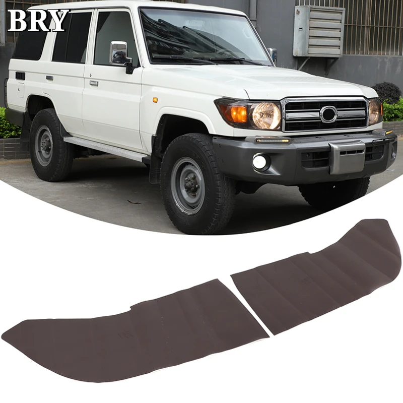 Car Front Rear Headlights Turn Signal Decorative Film Sticker For Toyota Land Cruiser LC76 2007-26 TPU Exterior Car Accessories