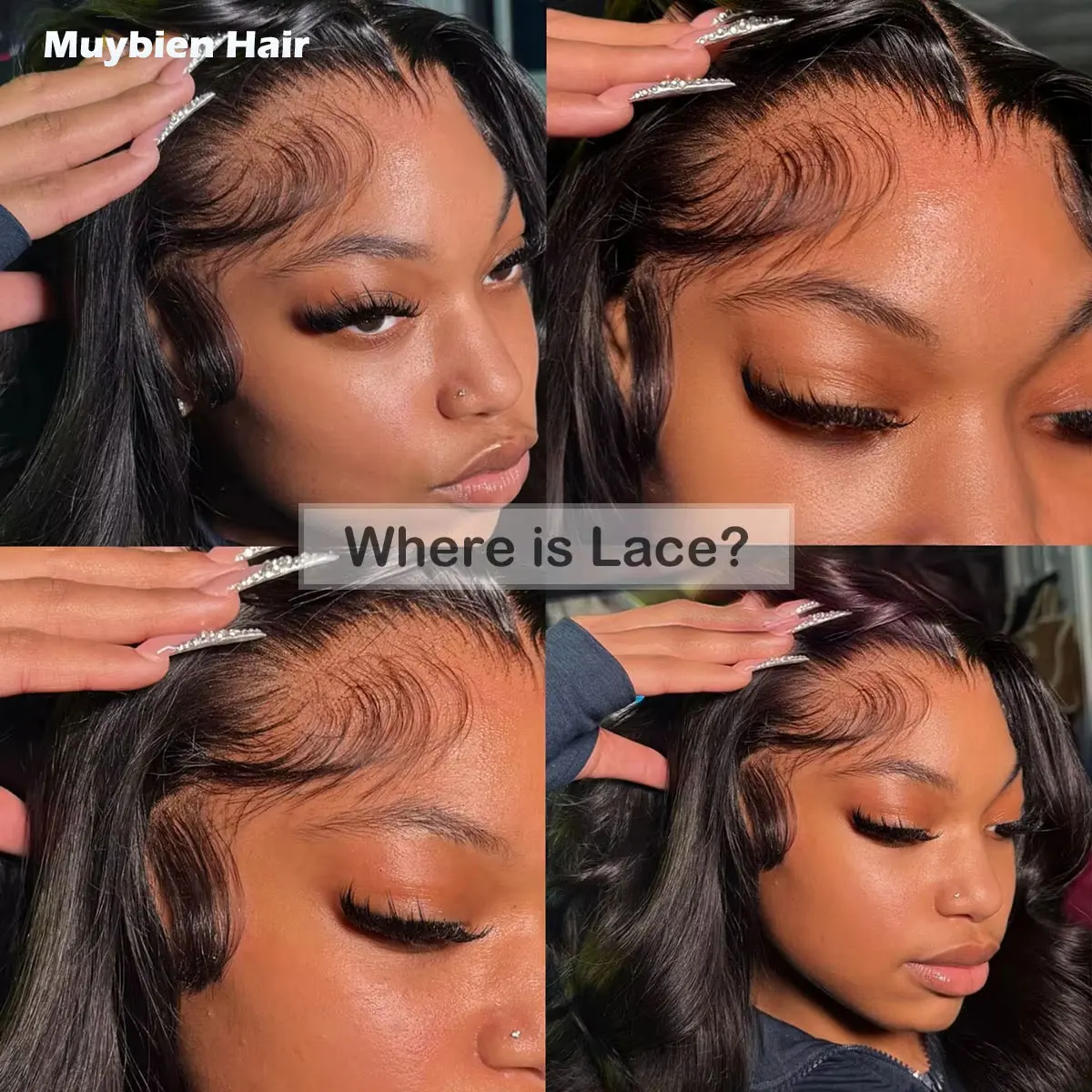 450 Density Ombre Brown Kinky Curly Head Band Wig 100% Human Hair Glueless Wigs for Black Woman Wera and Go Glueless Wigs - view 4