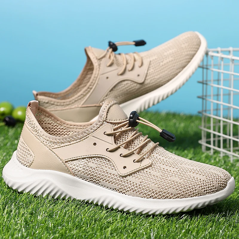 

YRZL Mens Fashion Sneakers Casual Shoes Lightweight Breathable Comfortable Non Slip Walking Shoes Solid Thick Sole Sneakers