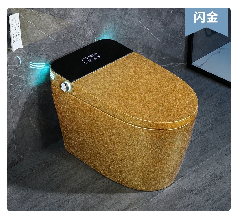 Умная туалетная вспышка, серебристая, полностью автоматическая, встроенная, без ограничения давления воды