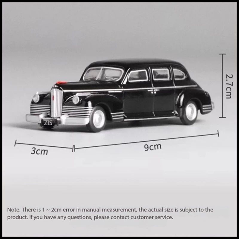 Perka modèle 1:64 soviétique ZIS-110 berline alliage voiture Mode adulte classique Collection cadeau affichage garçon jouet
