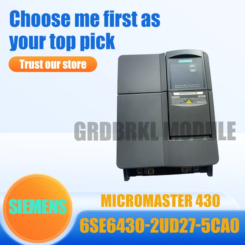 

Новый оригинальный преобразователь частоты SIEMENS 6SE6430-2UD27-5CA0 6SE6 430-2UD27-5CA0