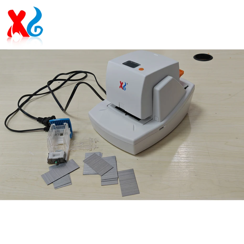 Imagem -02 - Automatic Heavy Duty Electric Staplers Table Sensor Inteligente Máquina Ajustável Multi Estilo Lcd a3 Papel a4 xg