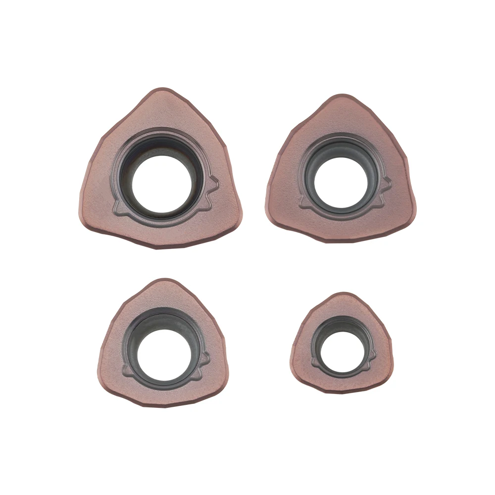 Schnellvorschub-CNC-Fräseinsatz für Schrupbearbeitung JOMW06T215 JOMW080320 JDMW09T320 JDMW120420 JDMW140520 für Edelstahl – Detail 6